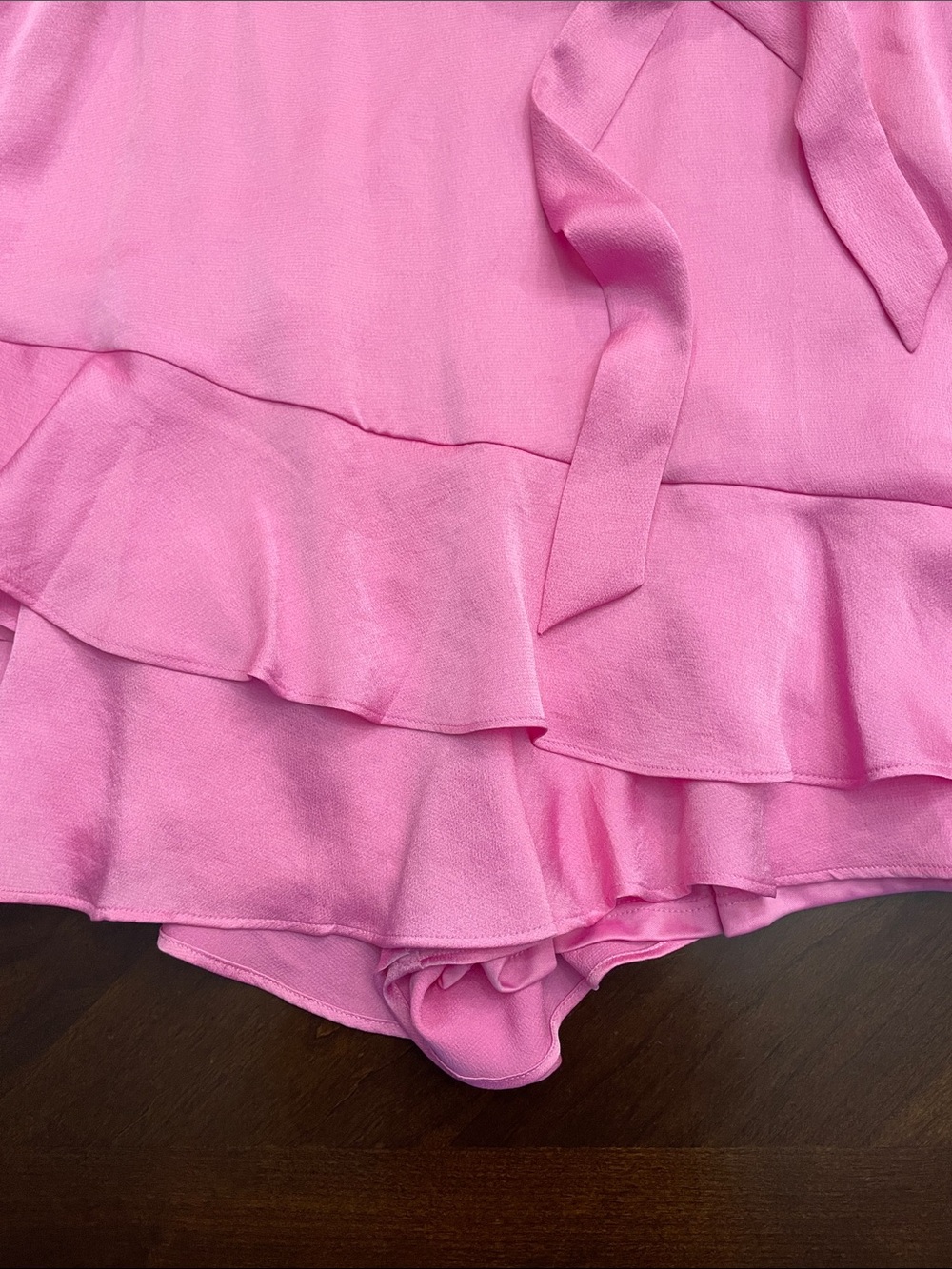 Express Pink Ruffle Romper - Picture 9 of 16